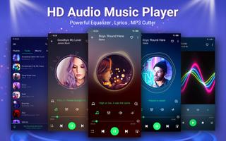 Odtwarzacz muzyczny - MP3 plakat