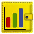 Budget toezicht Widget-icoon