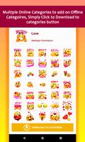 Love: Free Stickers,Images & Gif स्क्रीनशॉट 2