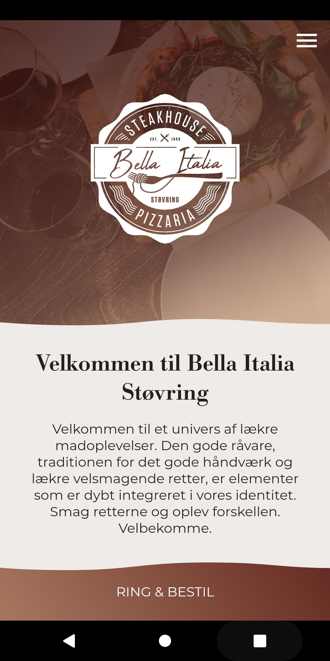 Bella Italia Støvring for Android - APK Download