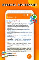Medical Dictionary Free capture d'écran 2