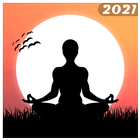 meditación relajación yoga mús icono