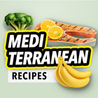Recetas de comida mediterránea icono