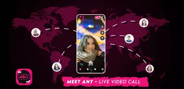 MeetAny Videochiamata dal vivo