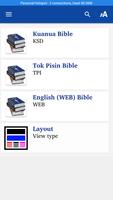 Kuanua TPI and Eng Bible Cartaz