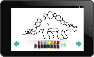 Coloring Book dinosaures capture d'écran 1