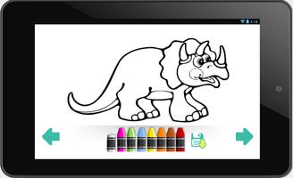 Coloring Book dinosaures capture d'écran 2
