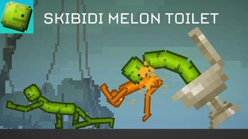 Skibidi Toilet Mod for Melon الملصق