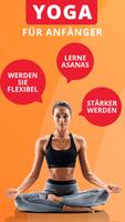Hatha yoga übungen anfänger Plakat