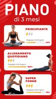 1 Schermata Yoga per dimagrire－Esercizi