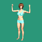 Upper body workout for women أيقونة