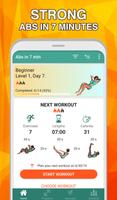 7 minute abs workout: Daily Ab Affiche