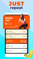 برنامه‌نما Burn fat workout in 30 days عکس از صفحه