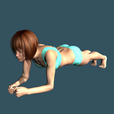Plank 30 days challenge icon