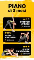 1 Schermata Stretching & Flessibilità