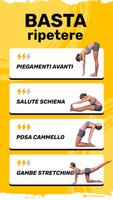 3 Schermata Stretching & Flessibilità