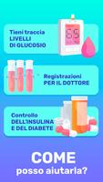 1 Schermata Glucosio－Diario del diabetes