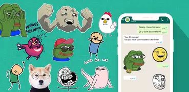 Memes Stickers For whatsapp: WAStickerApps