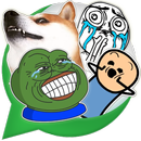 Memes Stickers For whatsapp: WAStickerApps aplikacja