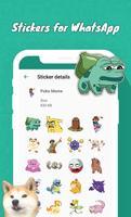 Memes Stickers For whatsapp: WAStickerApps capture d'écran 3