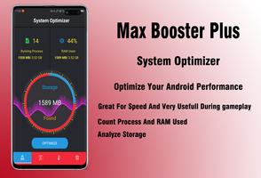Max Booster Plus الملصق