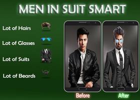 Men In Suit Smart Editor Cartaz