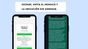 Map y msj directo a Whats اسکرین شاٹ 1