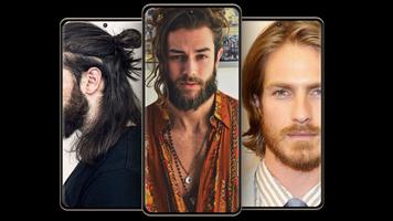 Men’s Long Hairstyles Affiche