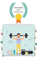 Men workout: Home workouts 截圖 1