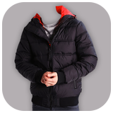 Winter Jacket Men Suit Photo Editor icône