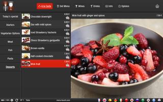 Digital Restaurant Menu screenshot 1