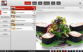 Digitaal Restaurant Menu screenshot 1