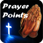 Prayer points with bible verse icon