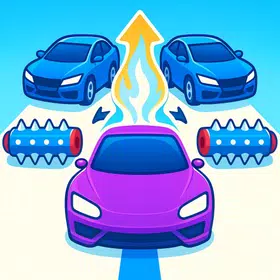 Merge Car Run – Evolution Race