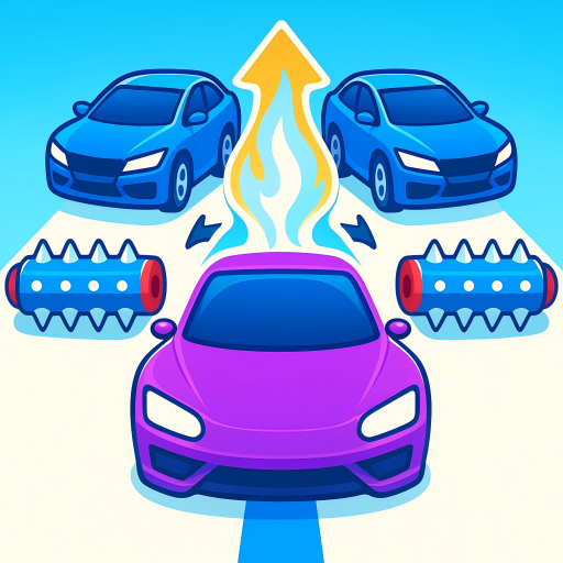 Merge Car Run - Evolution Race