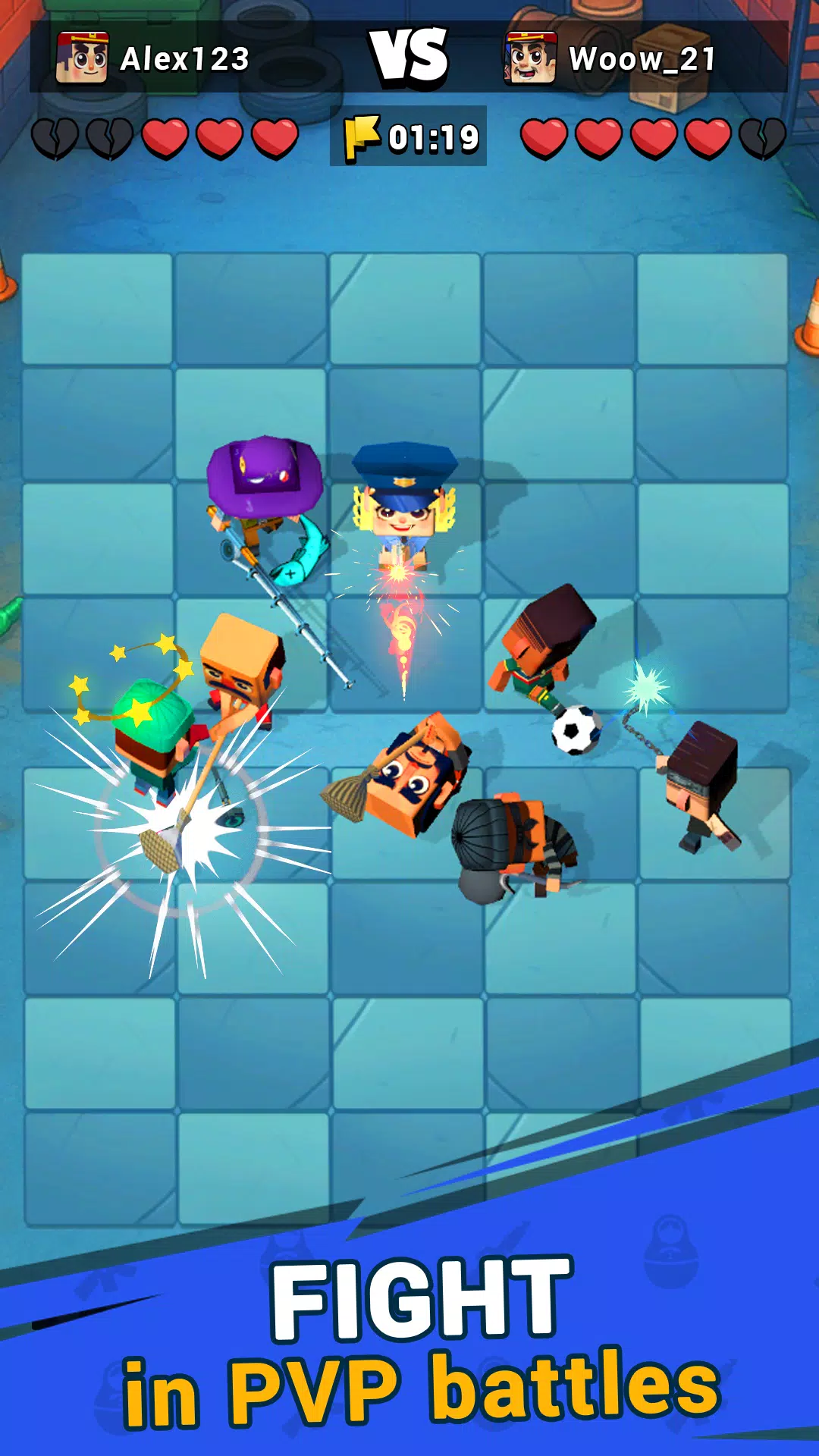 Magnus: merge battle arena pvp