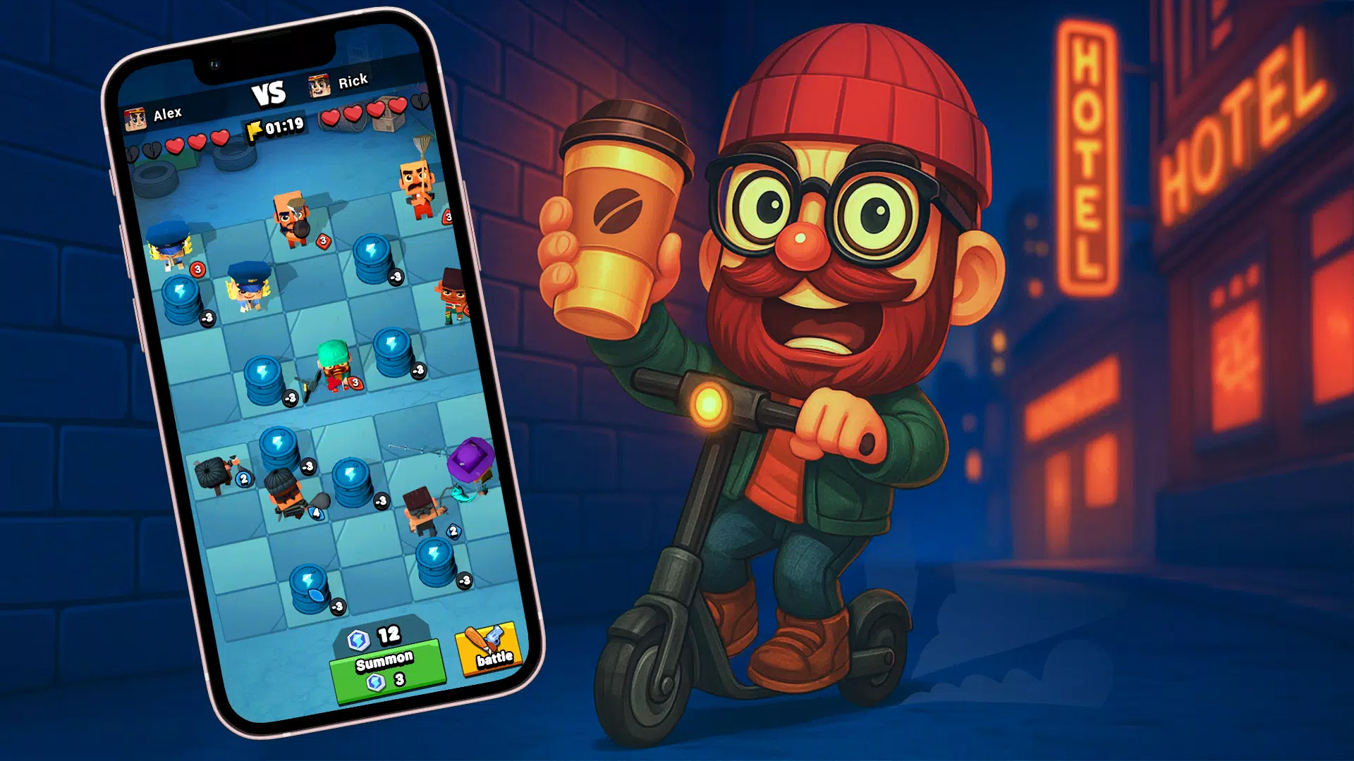 Magnus: merge battle arena pvp