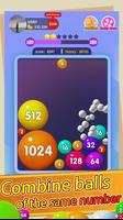 2048 merge ball syot layar 2