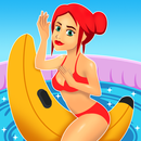 Hot Tub Girls - Merge 2048 APK