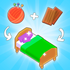 آیکون‌ Merge Room