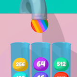 Jelly Drops 2048. Merge game