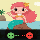 Fake call from cute Mermaid APK