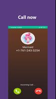 Fake call from cute Mermaid スクリーンショット 2