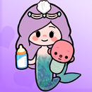 Mermaid Games: Princess Salon APK