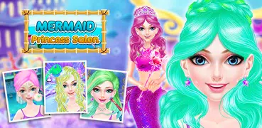 Mermaid Princess Fashion Doll Makeup Salon