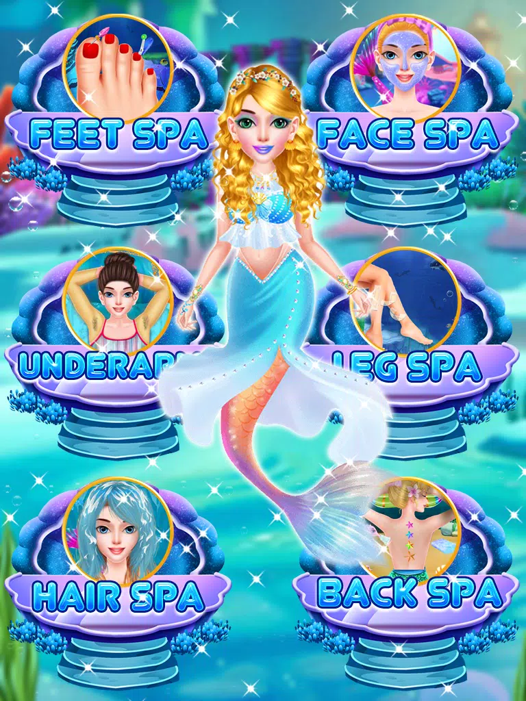 Sereia Princesa – Jogo de Vestir, Maquiagem e Cartão Fazer na App