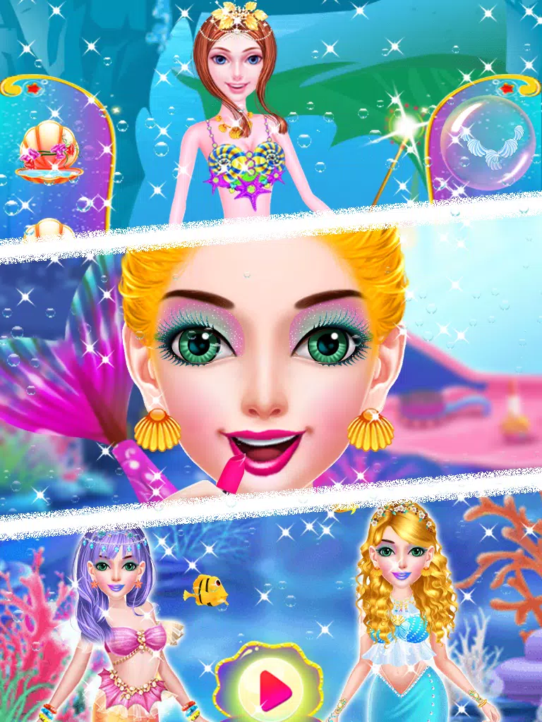 Download do APK de Jogo de maquiagem da princesa sereia e vestir