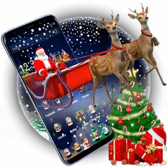 Baixar 3D Merry Christmas Santa Theme APK