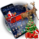 Feliz Navidad 3D Santa Theme icono