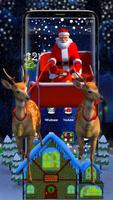 3D Santa Joyeux Noël Thème capture d'écran 1